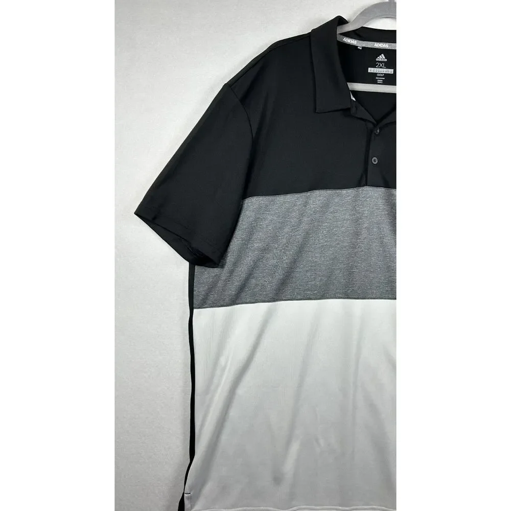 Adidas Men's Merch Block Golf Polo Shirt - 2XL